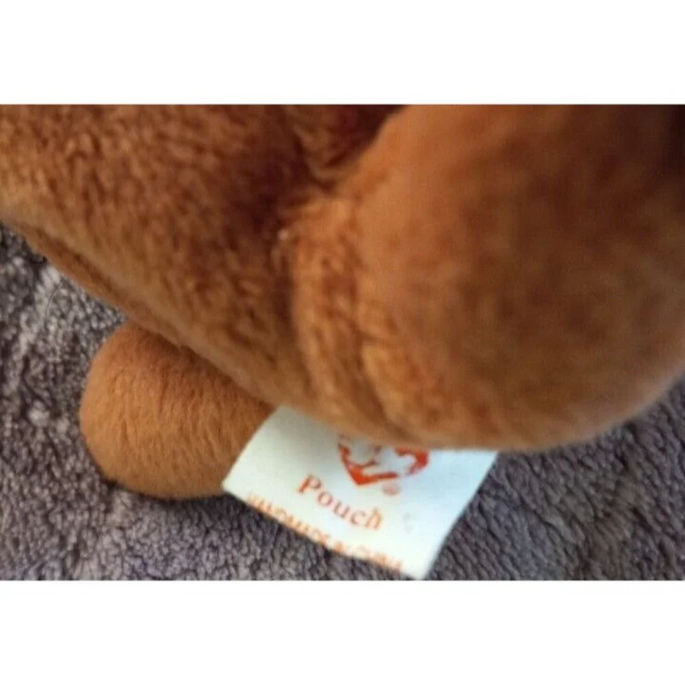 1996 Ty Beanie Baby Pouch No Joey Plush Stuffed Animal